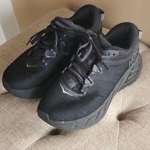 Hoka Black Women's Cushioned Running Shoes